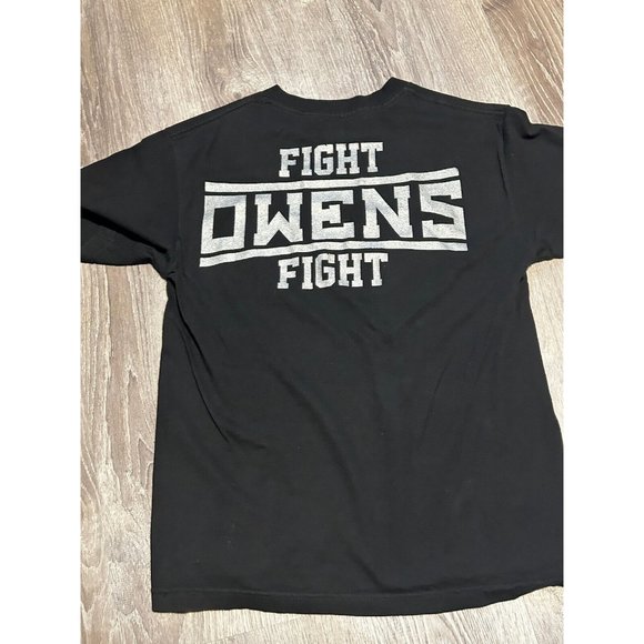 WWE Kevin Owens KO Fight Authentic Silver Graphic T Shirt Medium WWF - Picture 3 of 4